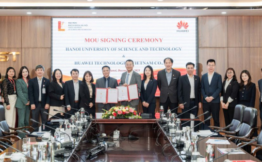Đại học Bách khoa Hà Nội và Huawei Việt Nam ký MOU về phát triển nhân tài ICT