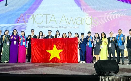 Đoàn Việt Nam đạt thành tích cao tại APICTA Awards 2025