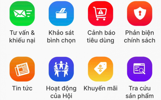 Ra mắt ứng dụng bảo vệ quyền lợi người tiêu dùng