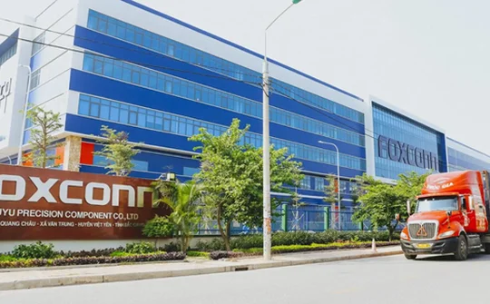 Foxconn chi 50 triệu USD để mở rộng hiện diện tại Việt Nam