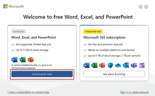 Microsoft phát hành Office miễn phí