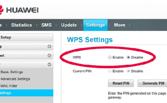 Tính năng WPS trên router Wi-Fi đã lỗi thời