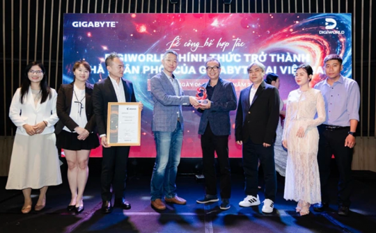 Digiworld trở thành nhà phân phối của Gigabyte tại Việt Nam