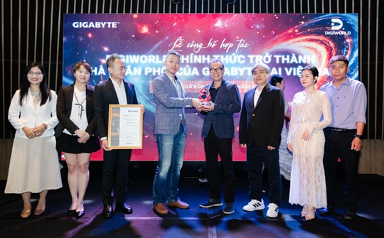 Digiworld trở thành nhà phân phối của Gigabyte tại Việt Nam