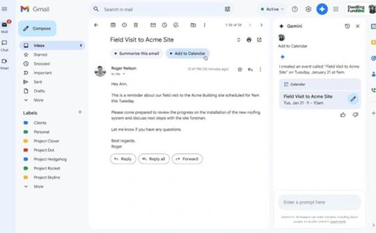 Nút Add to Calendar vừa được bổ sung cho người dùng Gmail
