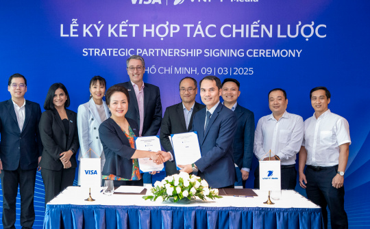 Visa và VNPT-Media hợp tác về thanh toán kỹ thuật số và tài chính toàn diện tại Việt Nam