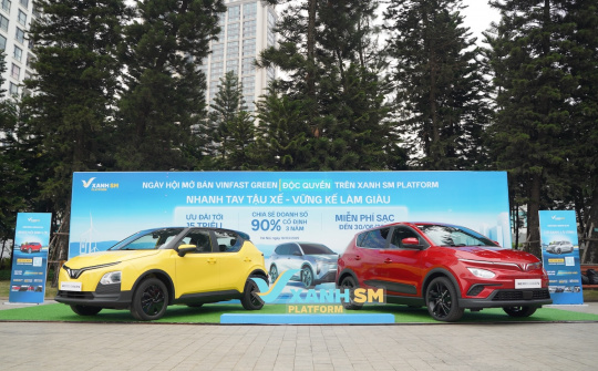 45.813 đơn đặt cọc xe VinFast Green sau 3 ngày