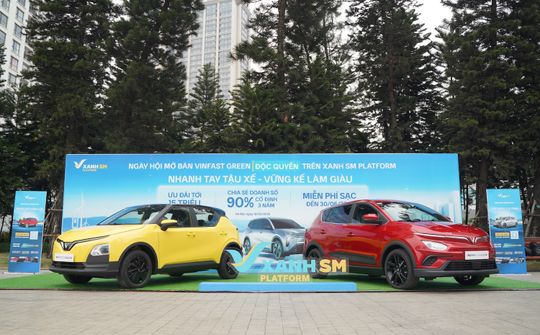45.813 đơn đặt cọc xe VinFast Green sau 3 ngày