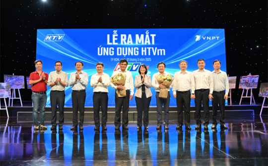 HTV và VNPT ra mắt ứng dụng đa dịch vụ HTVm