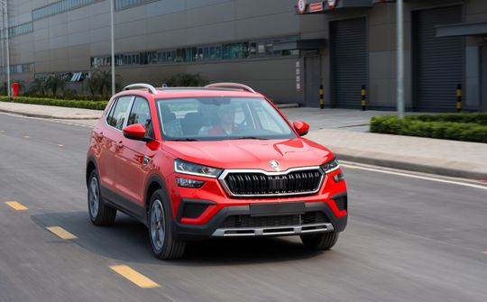 Chiếc Skoda Kushaq lắp ráp đầu tiên ở Việt Nam xuất xưởng