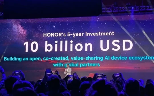 Honor đầu tư 10 tỉ USD vào phát triển trí tuệ nhân tạo (AI)
