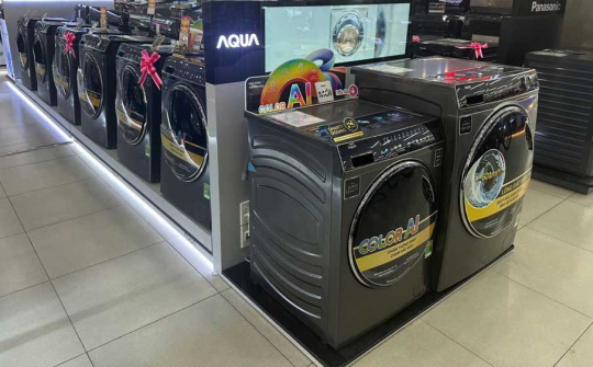 AQUA tung khuyến mãi đặc biệt cho các dòng máy giặt 11kg tại Điện Máy Xanh