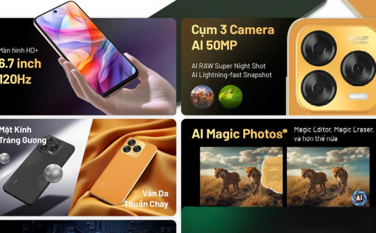 Bộ đôi nubia V70 Design và nubia V70 Max "chào sân"