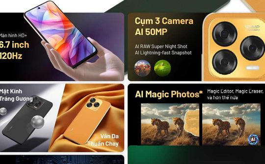 Bộ đôi nubia V70 Design và nubia V70 Max "chào sân"