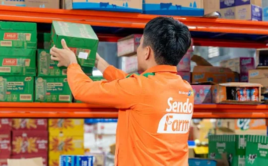 Sen Đỏ thổi "gió mới" vào siêu thị online Sendo Farm, chuyển đổi cơ cấu hàng hóa