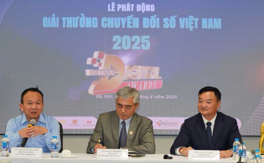 Giải thưởng Chuyển đổi số Việt Nam 2025: Lần đầu tiên có hạng mục vinh danh cá nhân