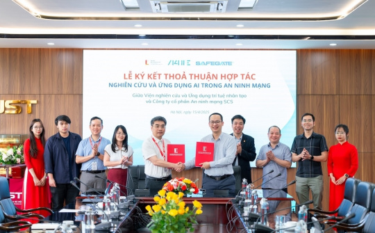 SafeGate ký hợp tác nghiên cứu và ứng dụng AI trong an ninh mạng
