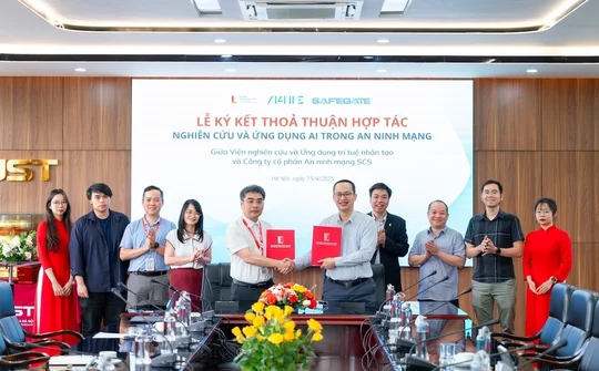 SafeGate ký hợp tác nghiên cứu và ứng dụng AI trong an ninh mạng