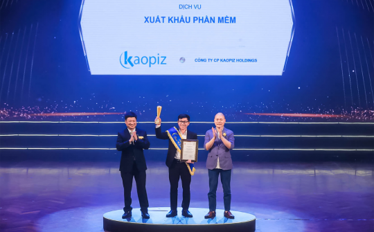 Tự hào trí tuệ Việt: Kaopiz lần thứ 7 được vinh danh tại Sao Khuê