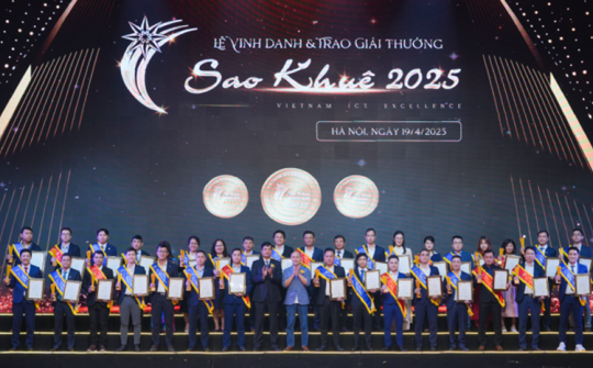 Viettel Software lập “cú đúp” tại Giải thưởng Sao Khuê 2025