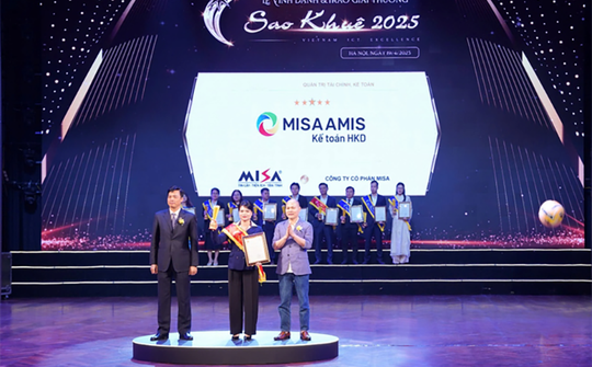 MISA AMIS Kế toán Hộ kinh doanh thắng lớn tại Sao Khuê 2025