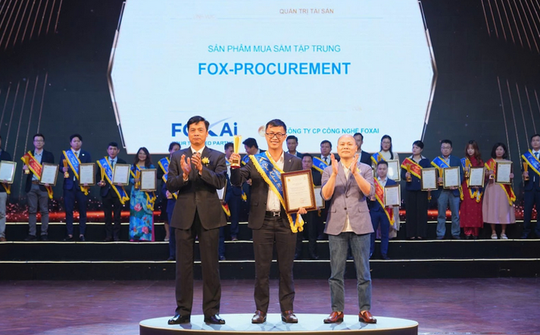 Fox-Procurement - Giải pháp quản lý mua sắm tập trung của FoxAI được vinh danh tại Sao Khuê 2025