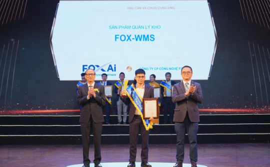 Giải pháp quản lý kho thông minh Fox-WMS được vinh danh tại Sao Khuê 2025
