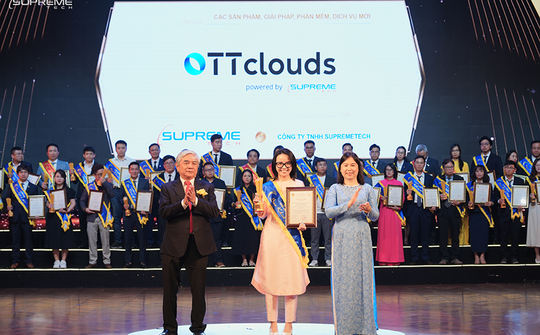 OTTclouds - Giải pháp FAST Channel & OTT tiên phong tại Việt Nam đạt giải Sao Khuê 2025