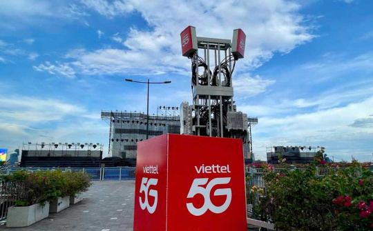 Viettel tăng cường vùng phủ sóng 5G phục vụ dịp Đại lễ