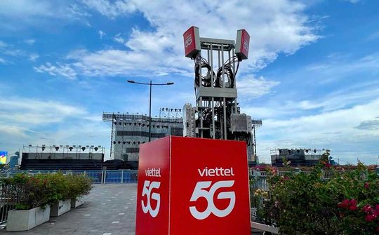 Viettel tăng cường vùng phủ sóng 5G phục vụ dịp Đại lễ