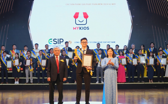 MYKIOS của ESIP được vinh danh tại giải thưởng Sao Khuê 2025