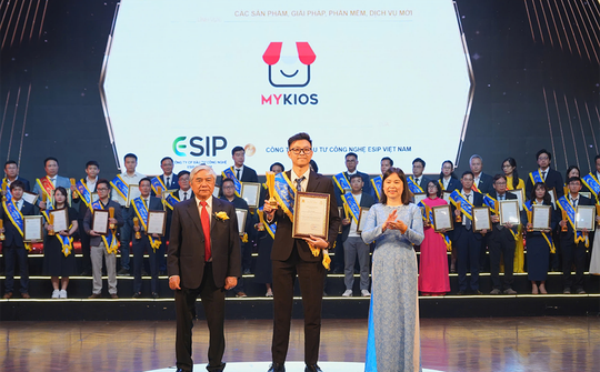 MYKIOS của ESIP được vinh danh tại giải thưởng Sao Khuê 2025