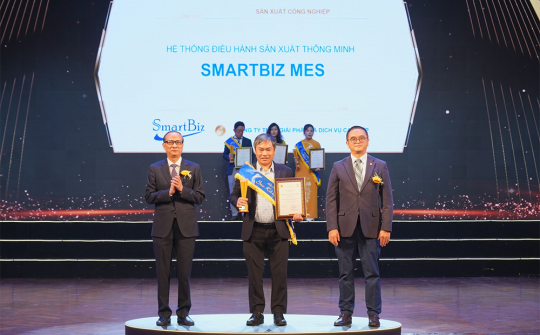 SmartBiz – Phần mềm quản trị lọt top Sao Khuê 3 năm liên tiếp
