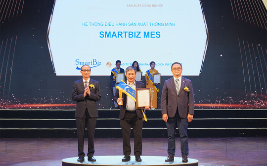 SmartBiz – Phần mềm quản trị lọt top Sao Khuê 3 năm liên tiếp