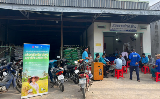 Bảo hiểm cây lúa theo chỉ số lượng mưa – giải pháp bảo vệ mùa màng dành cho người nông dân