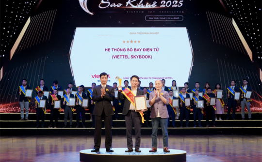 Sản phẩm hàng không duy nhất đạt 5 sao tại Giải thưởng Sao Khuê 2025