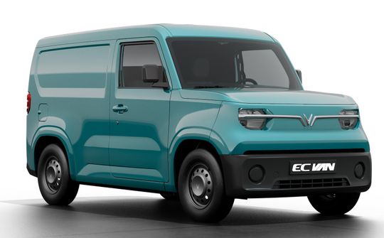 Xe điện chở hàng VinFast EC Van vừa ra mắt: di chuyển 150km mỗi lần sạc, giá 285 triệu đồng