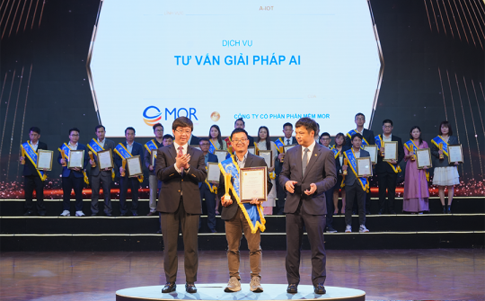 AI Search Engine bứt phá chiến thắng - MOR Software ghi dấu ấn tại Sao Khuê 2025