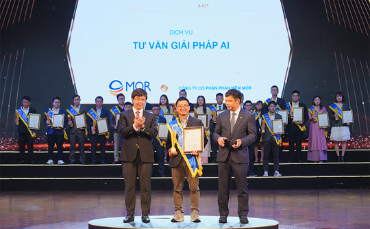 AI Search Engine bứt phá chiến thắng - MOR Software ghi dấu ấn tại Sao Khuê 2025