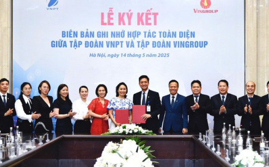VNPT và Vingroup hợp tác toàn diện, thúc đẩy chuyển đổi số - chuyển đổi xanh