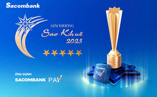 5 năm liên tiếp, Sacombank khẳng định vị thế tại Giải thưởng Sao Khuê 2025