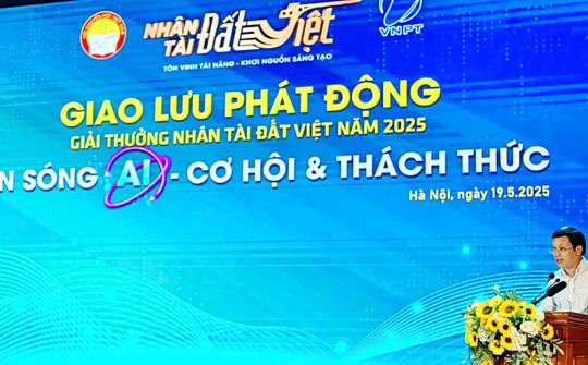 Nhân tài Đất Việt năm 2025 chọn AI và Dữ liệu lớn làm chủ đề cho lĩnh vực Công nghệ số