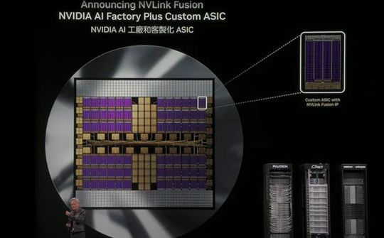 Nvidia ra mắt công nghệ kết nối chip mới NVLink Fusion