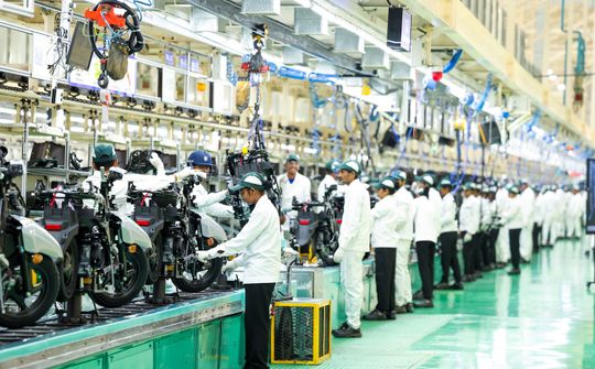500 triệu xe máy Honda đã sản xuất trên toàn cầu