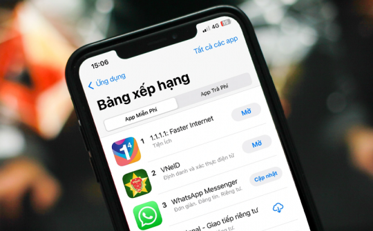 Ứng dụng VPN lên top tải nhiều nhất Việt Nam