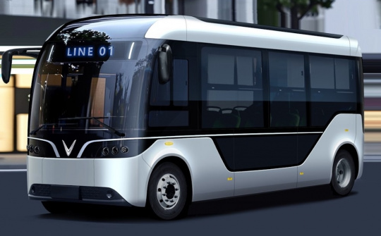Xe buýt điện đô thị VinFast EB 6 ra mắt