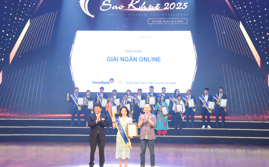 Giải ngân online đạt giải thưởng Sao Khuê 2025