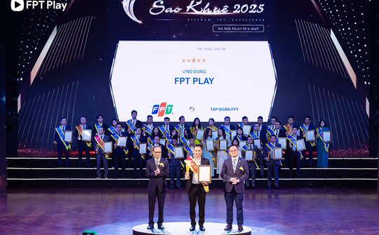 FPT Play được vinh danh 3 năm liên tiếp tại Giải thưởng Sao Khuê