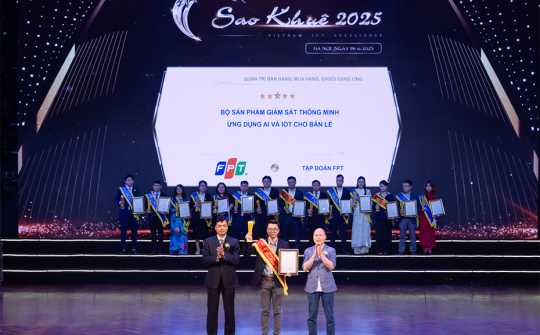 Bộ giải pháp FPT AI Camera nhận chứng nhận 5 sao tại Sao Khuê 2025