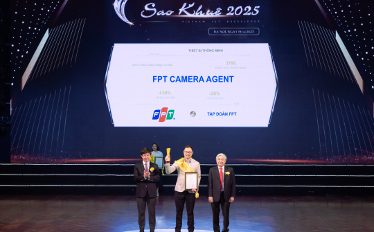 FPT Camera Agent lọt Top 10 Sao Khuê 2025, sẵn sàng chinh phục thị trường quốc tế